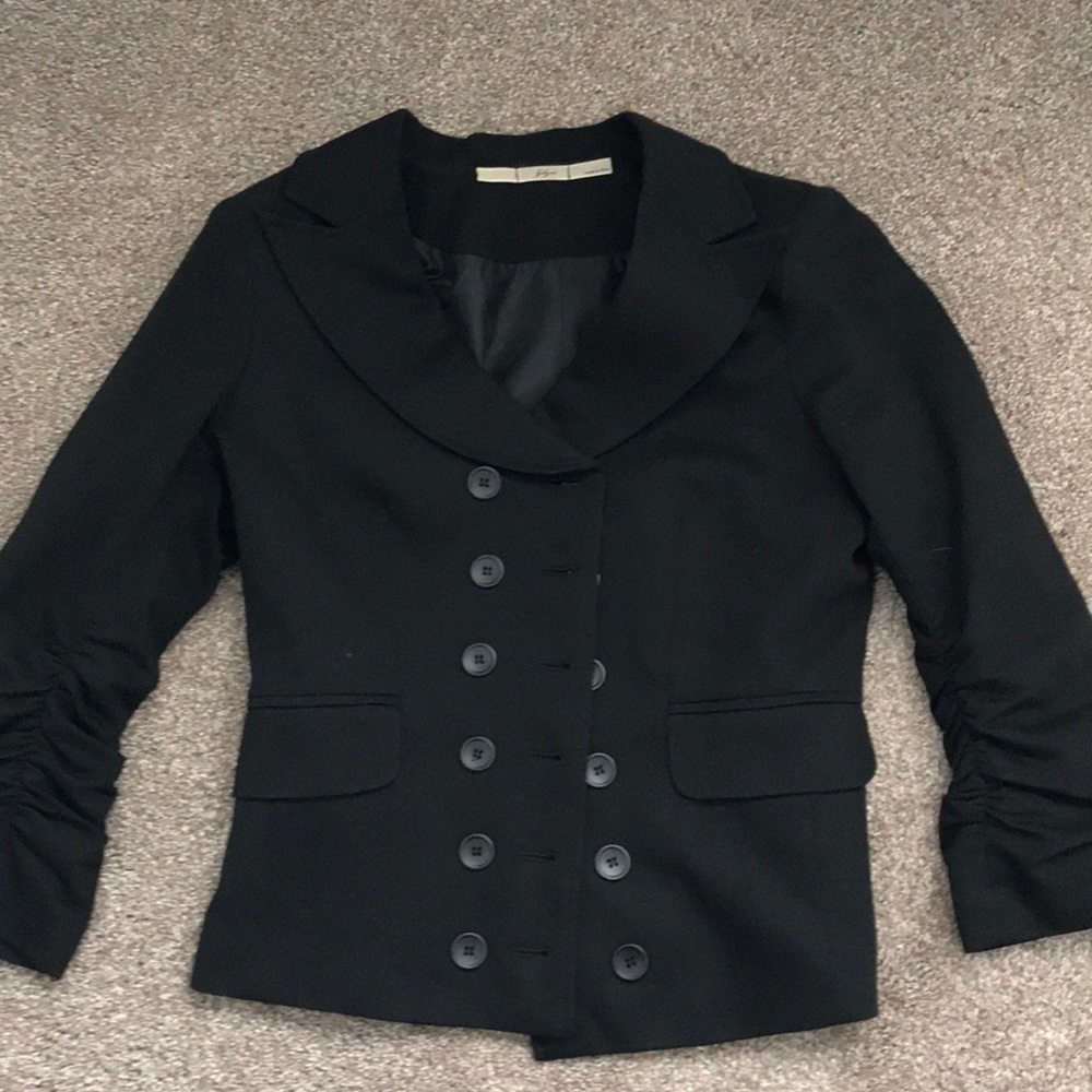 Nordstrom Black double breasted  blazer
